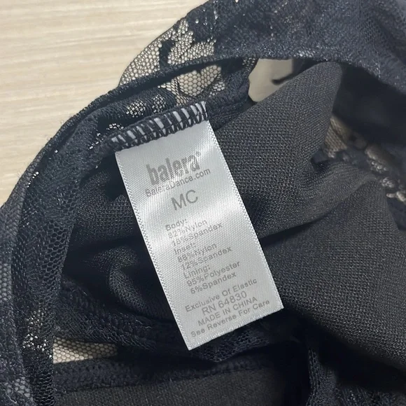 Black Balera Leotard - Picture 3 of 3